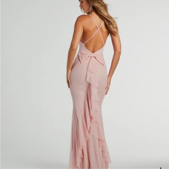 Windsor Formal Glitter Dress worn once super cute 🥰 - Picture 1 of 3